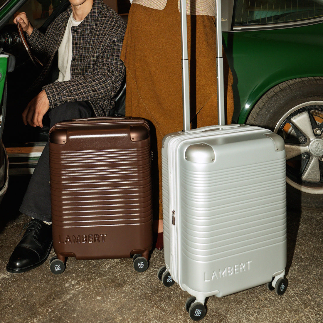 La Berlin - Valise de cabine extensible silver