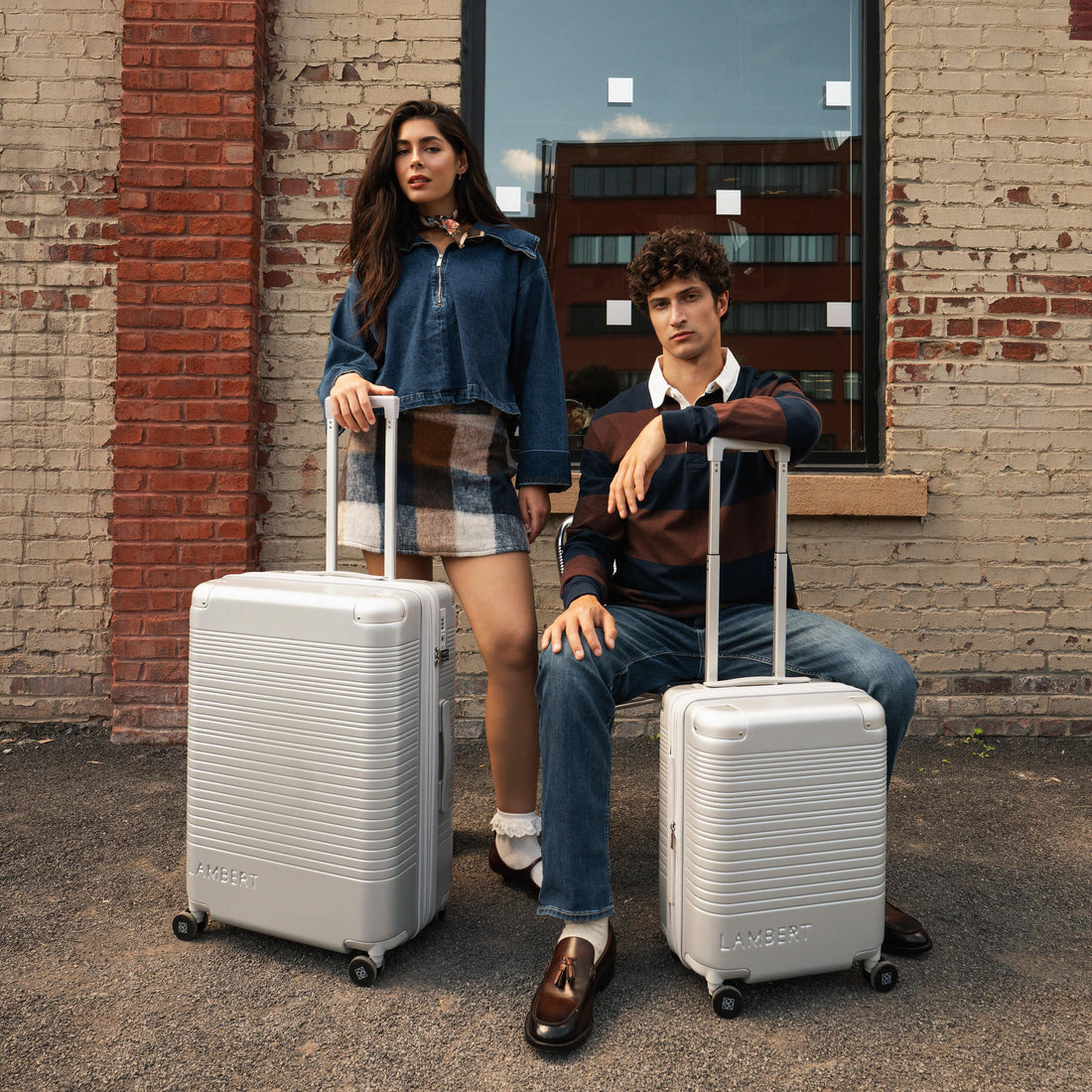 La Berlin - Valise de cabine extensible silver