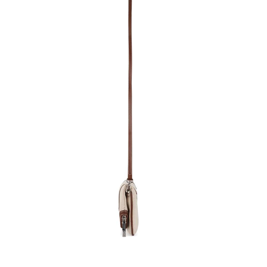 Le Adele – Sac à main 3-en-1 en canevas hazelnut