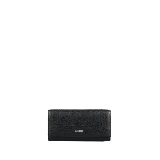 The Alondra – Black Vegan Leather Wallet