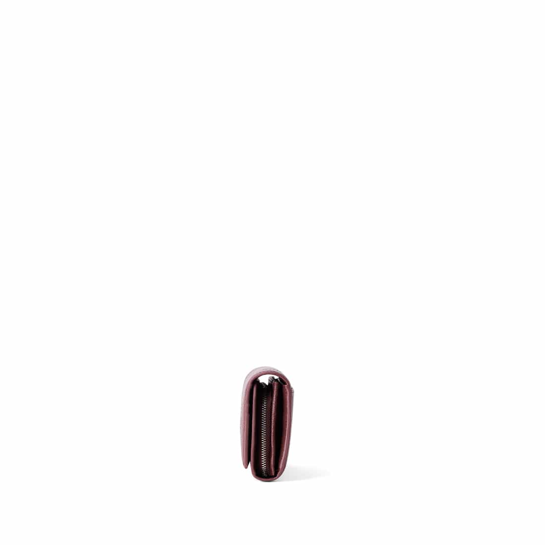 Le Alondra – Portefeuille en cuir vegan cassis