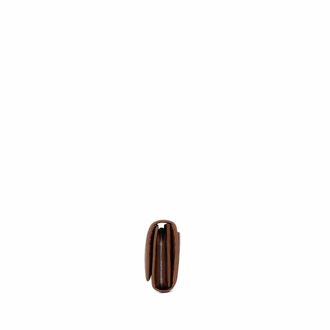 Le Alondra – Portefeuille moyen en cuir vegan hazelnut