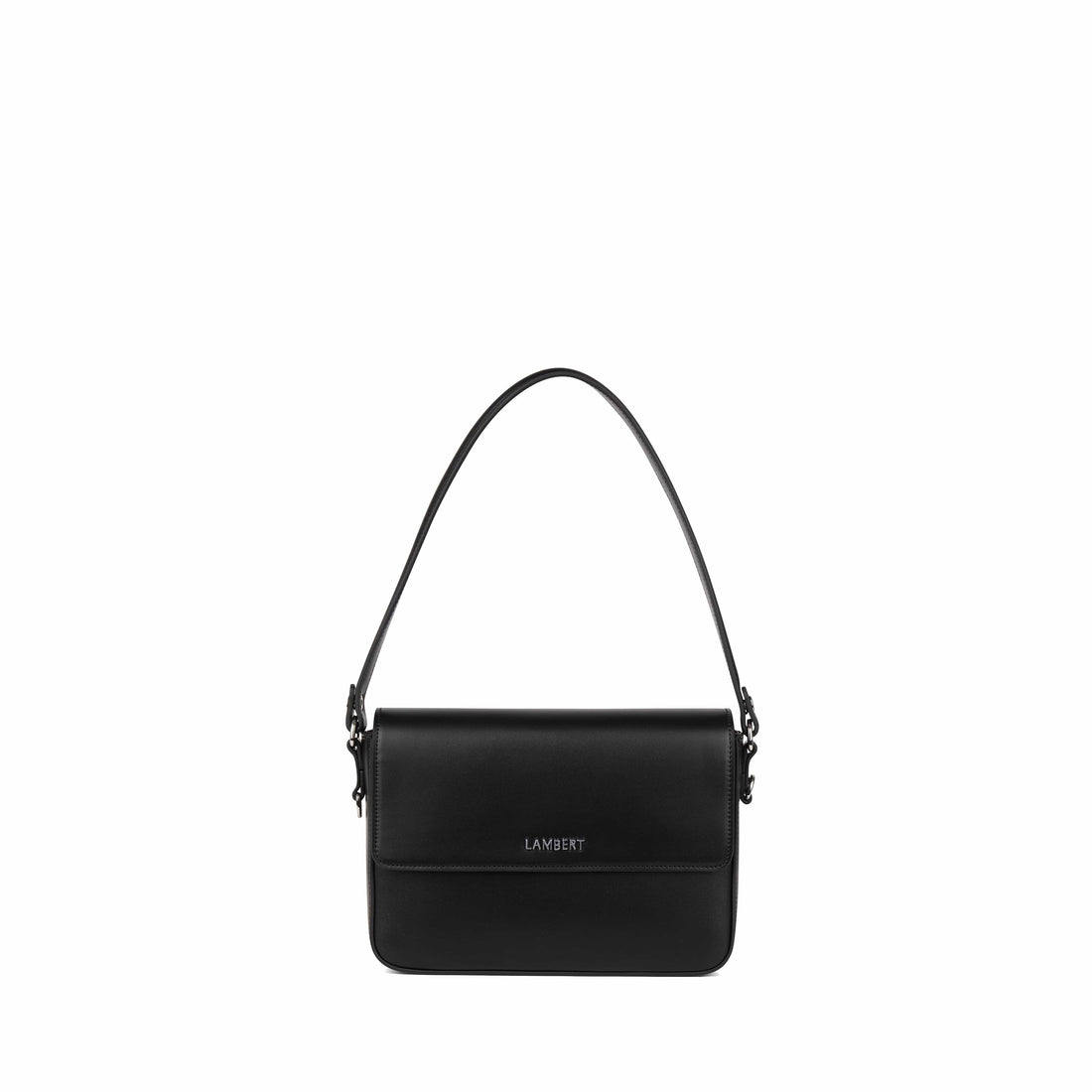 Le Amber – Sac à main 2-en-1 en cuir vegan noir