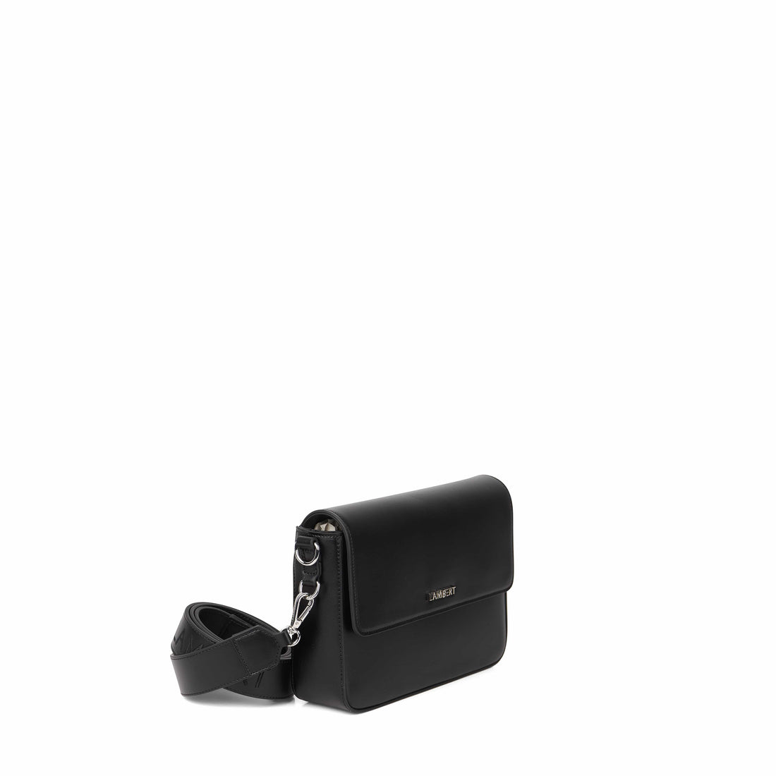 Le Amber – Sac à main 2-en-1 en cuir vegan noir