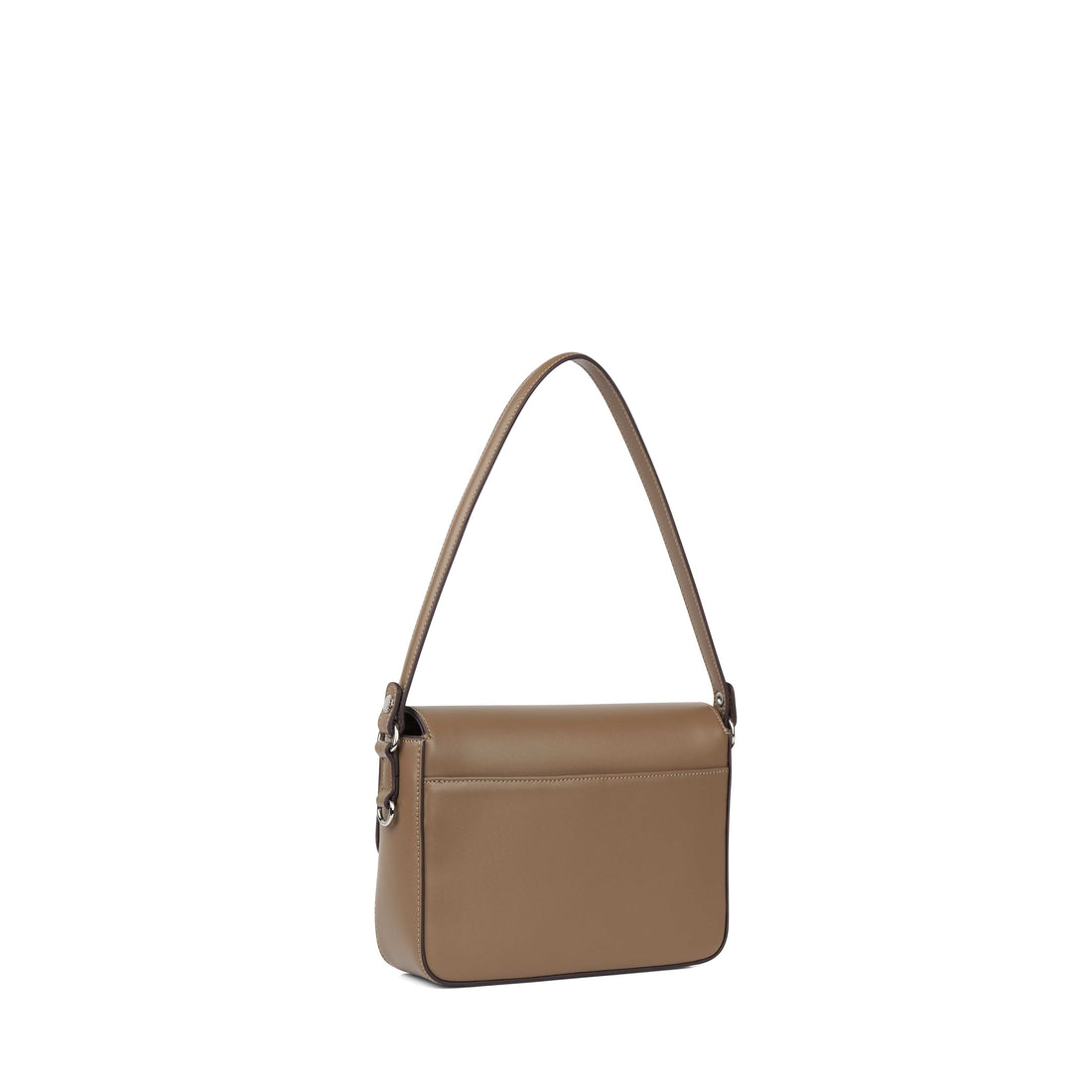 Le Amber – Sac à main 2-en-1 en cuir vegan taupe