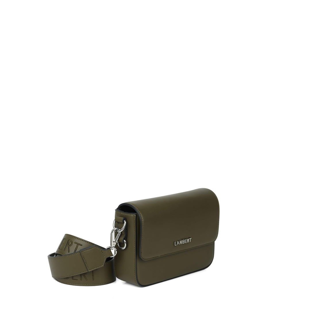 Le Amelie - Sac à main 2-en-1 en cuir vegan cedar