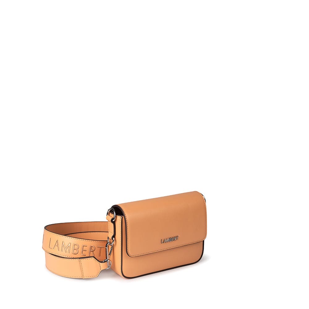 Le Amelie - Sac à main 2-en-1 en cuir vegan peach