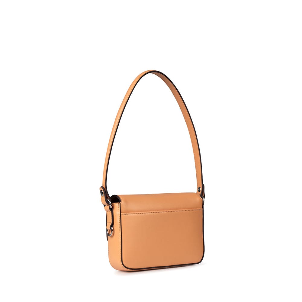Le Amelie - Sac à main 2-en-1 en cuir vegan peach