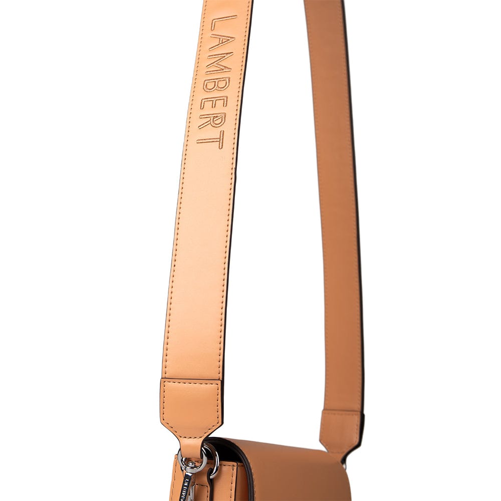 Le Amelie - Sac à main 2-en-1 en cuir vegan peach