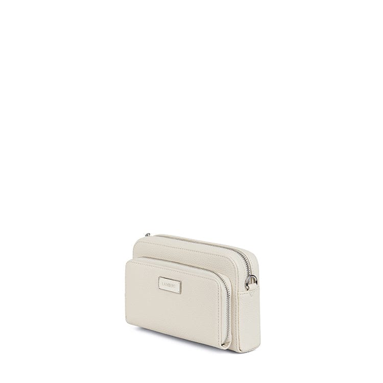 Le Ana - Sac à main 3-en-1 en cuir vegan porcelain