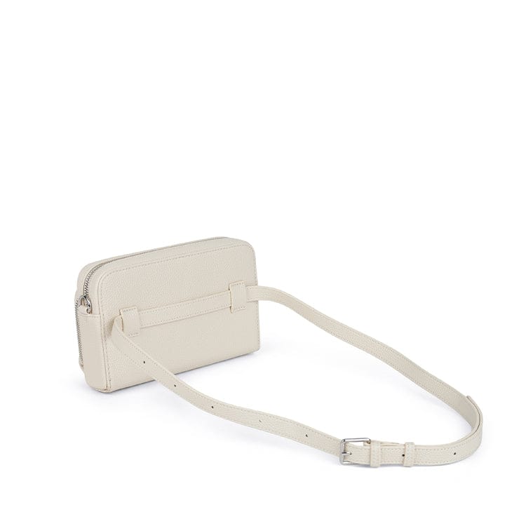 Le Ana - Sac à main 3-en-1 en cuir vegan porcelain