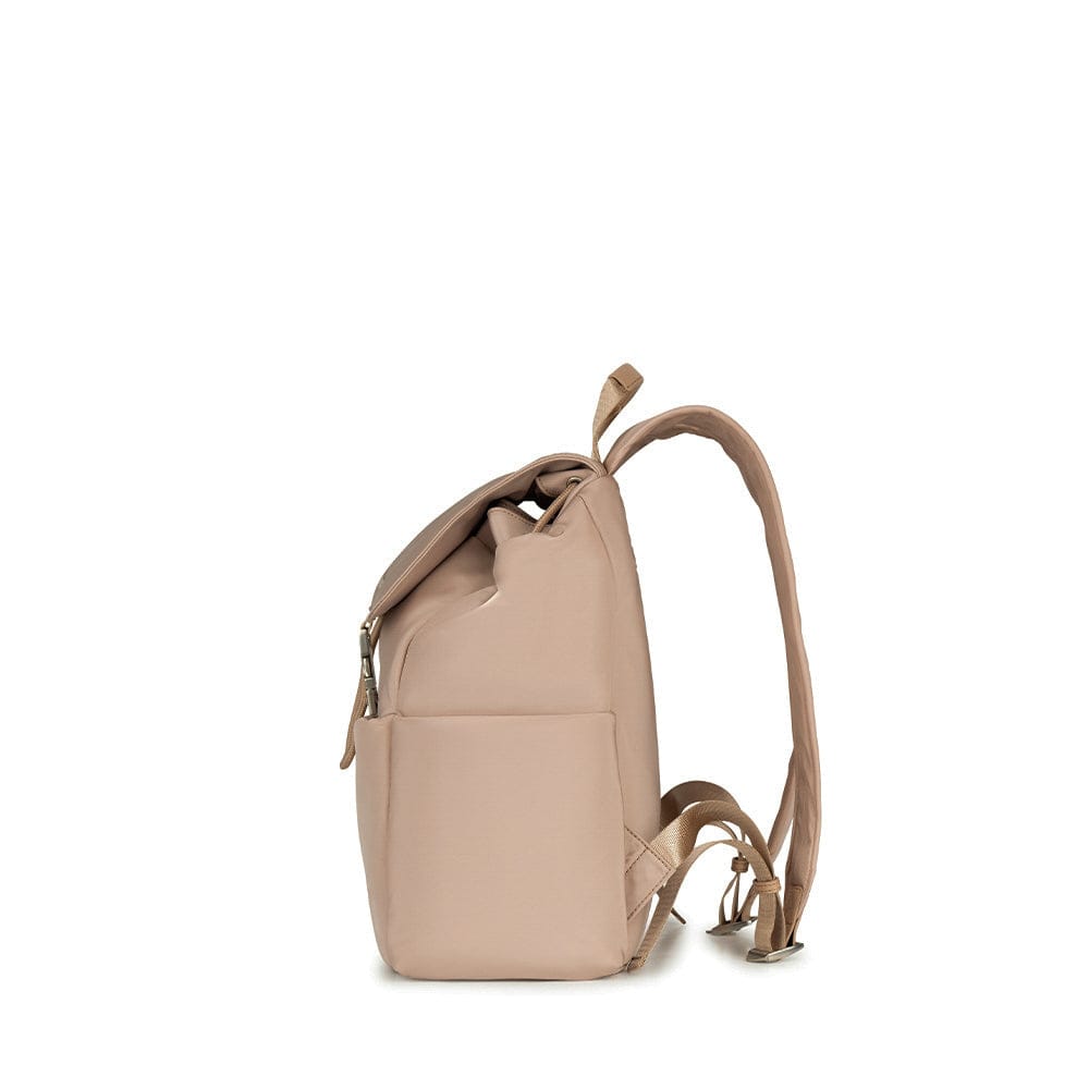 Le  April - Sac à dos en nylon recyclé nude