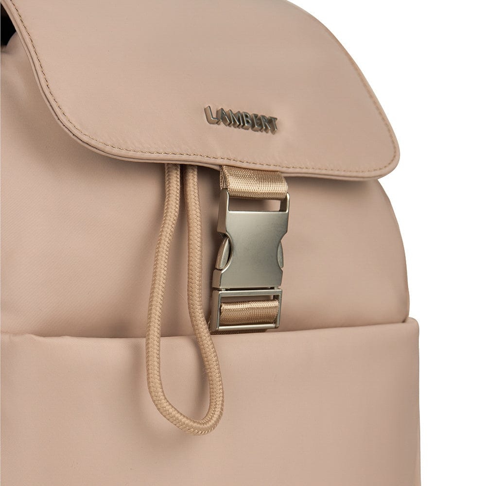 Le  April - Sac à dos en nylon recyclé nude