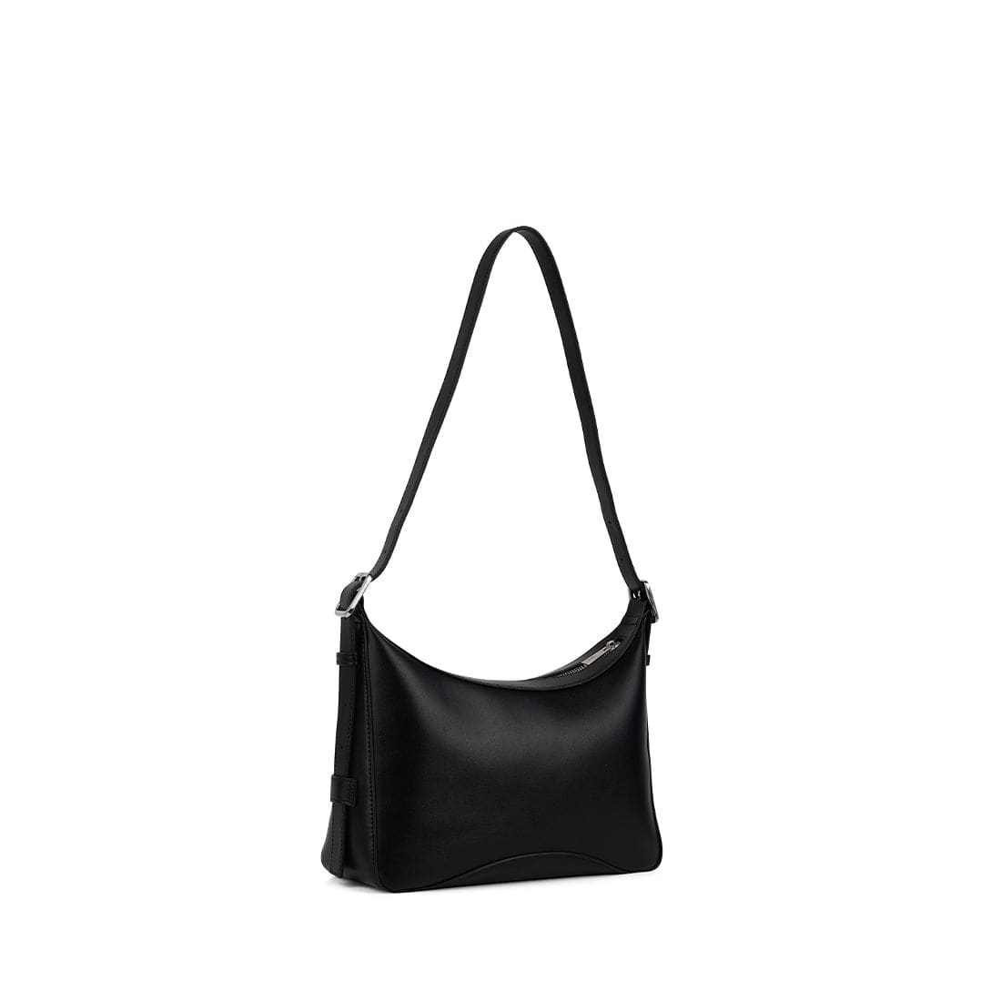 Le Audrey - Sac à main 2-en-1 en cuir vegan noir
