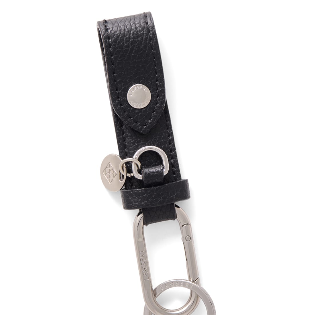 The Beck – Black Vegan Leather Key Holder