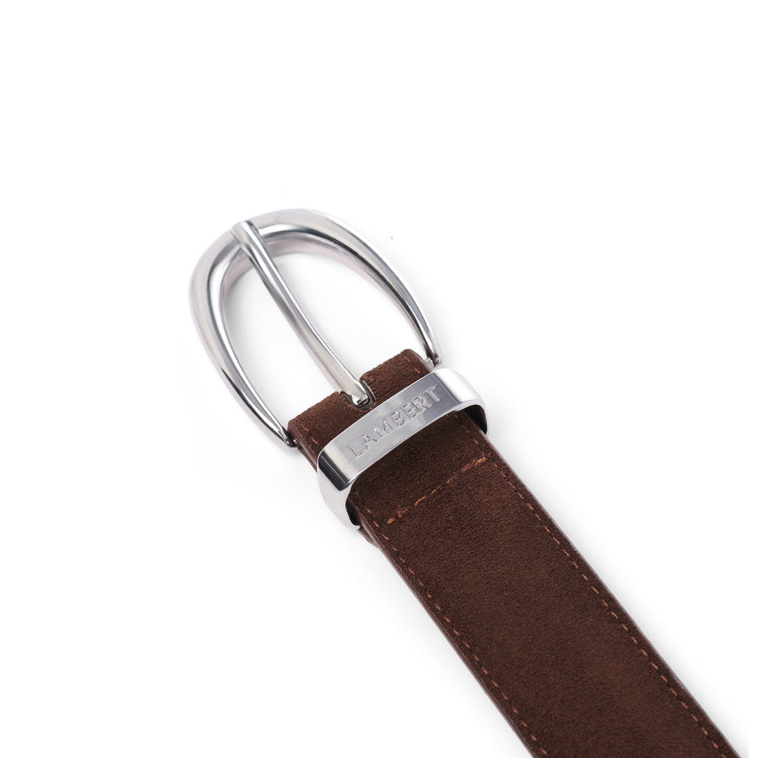 La Dallas - Ceinture en suede vegan bark