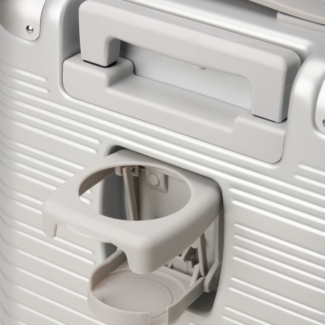 La Berlin - Valise de cabine extensible silver