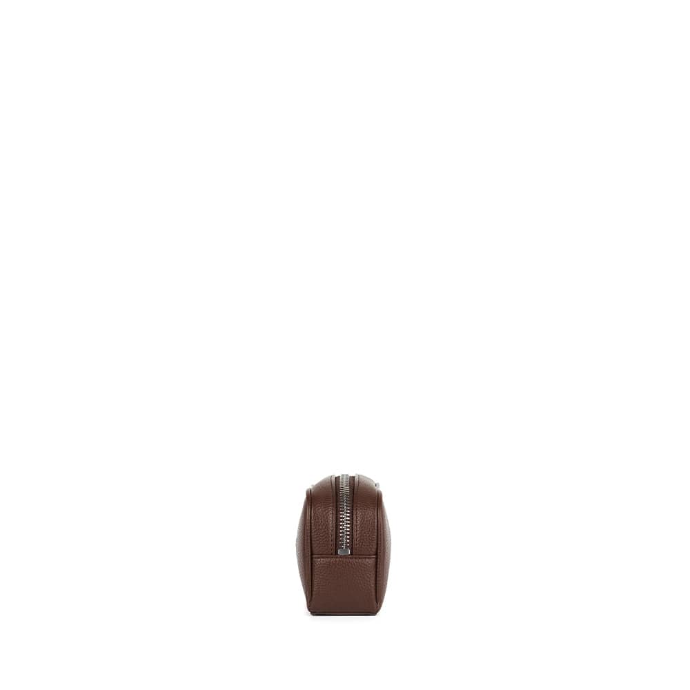 Le Brooke - Étui à crayons en cuir vegan chocolate