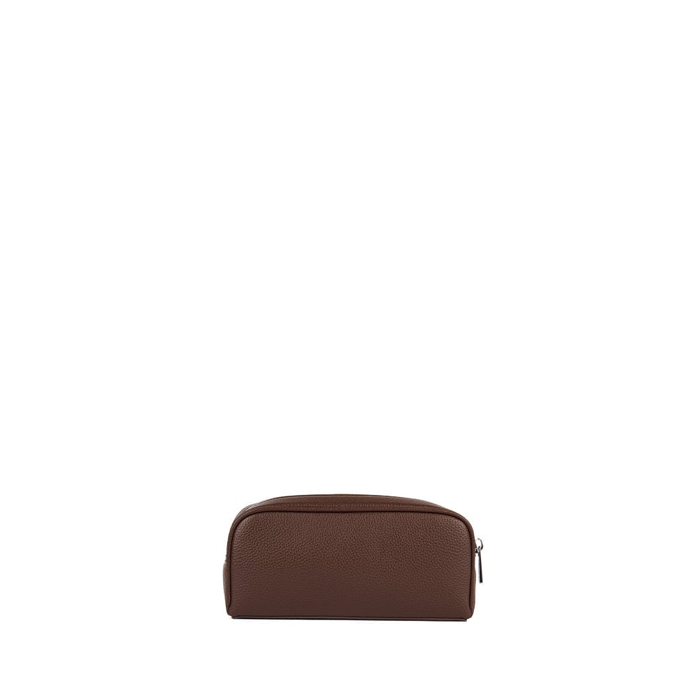 Le Brooke - Étui à crayons en cuir vegan chocolate