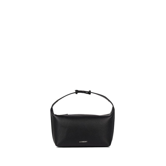 La Brooklyn - Trousse en cuir vegan noir