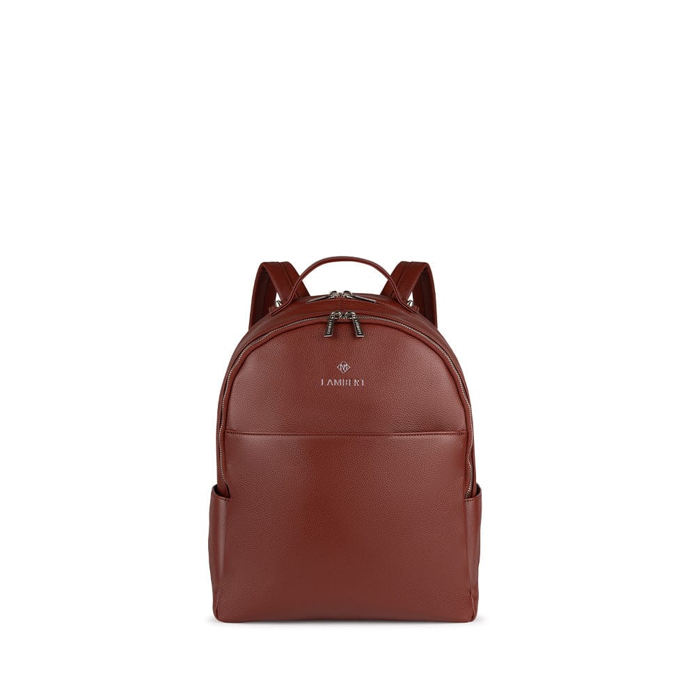 Le Charlotte - Sac à dos en cuir vegan rosewood