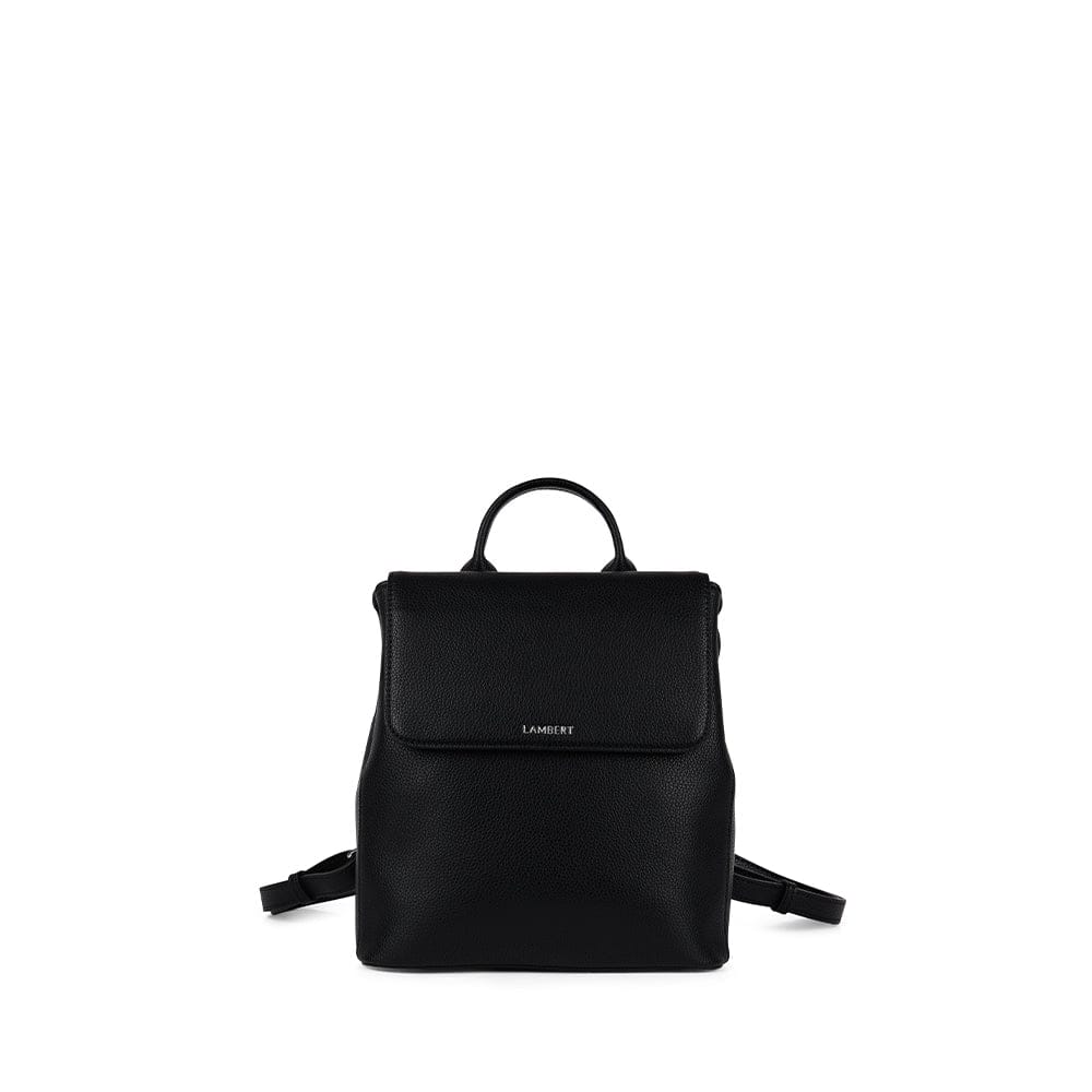 Le Cynthia - Sac à dos en cuir vegan noir