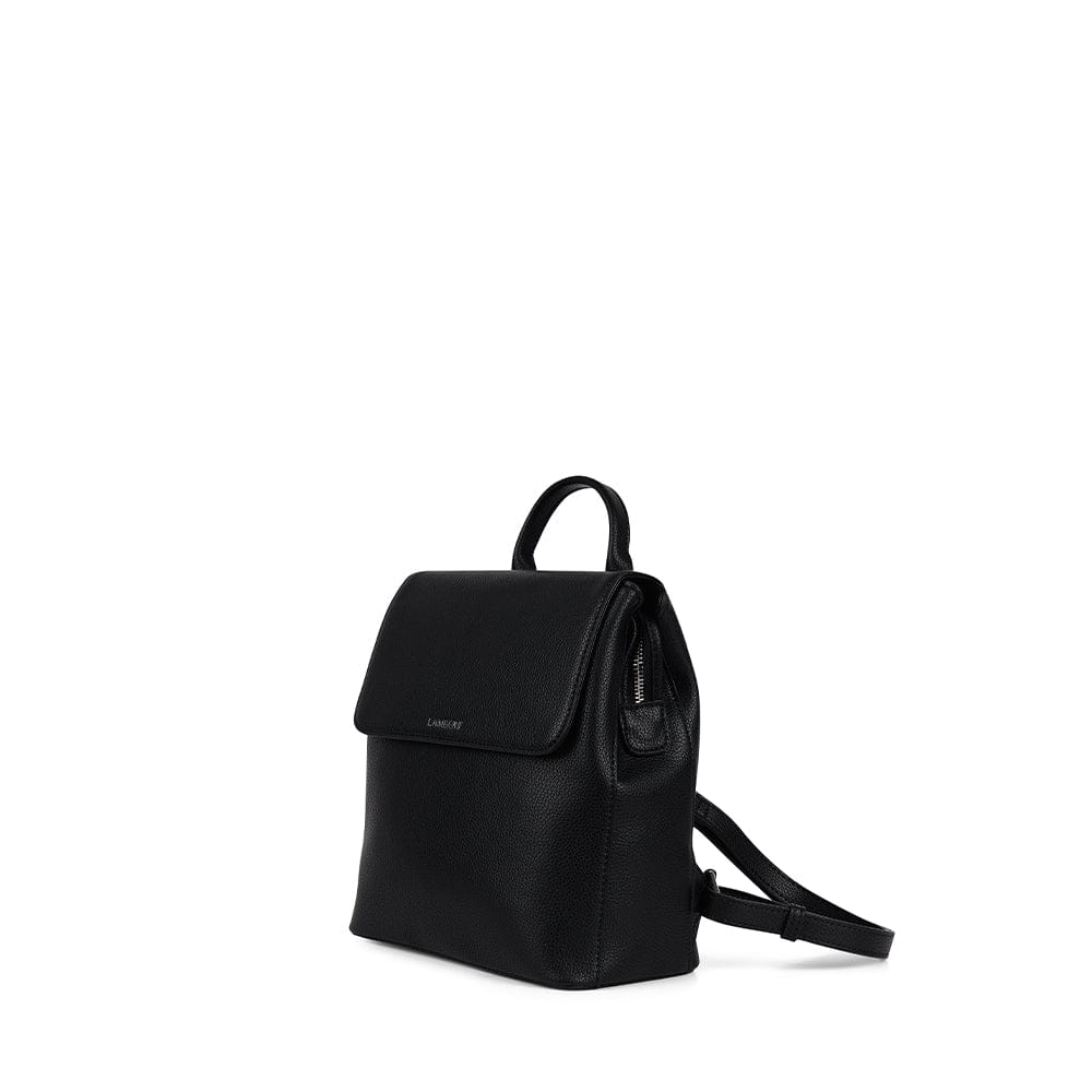 Le Cynthia - Sac à dos en cuir vegan noir