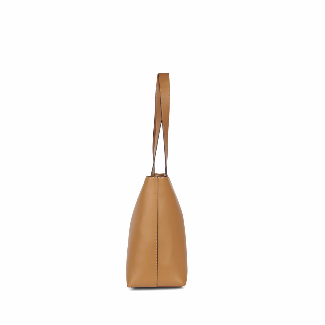 Le Danyka - Sac fourre-tout en cuir vegan sepia