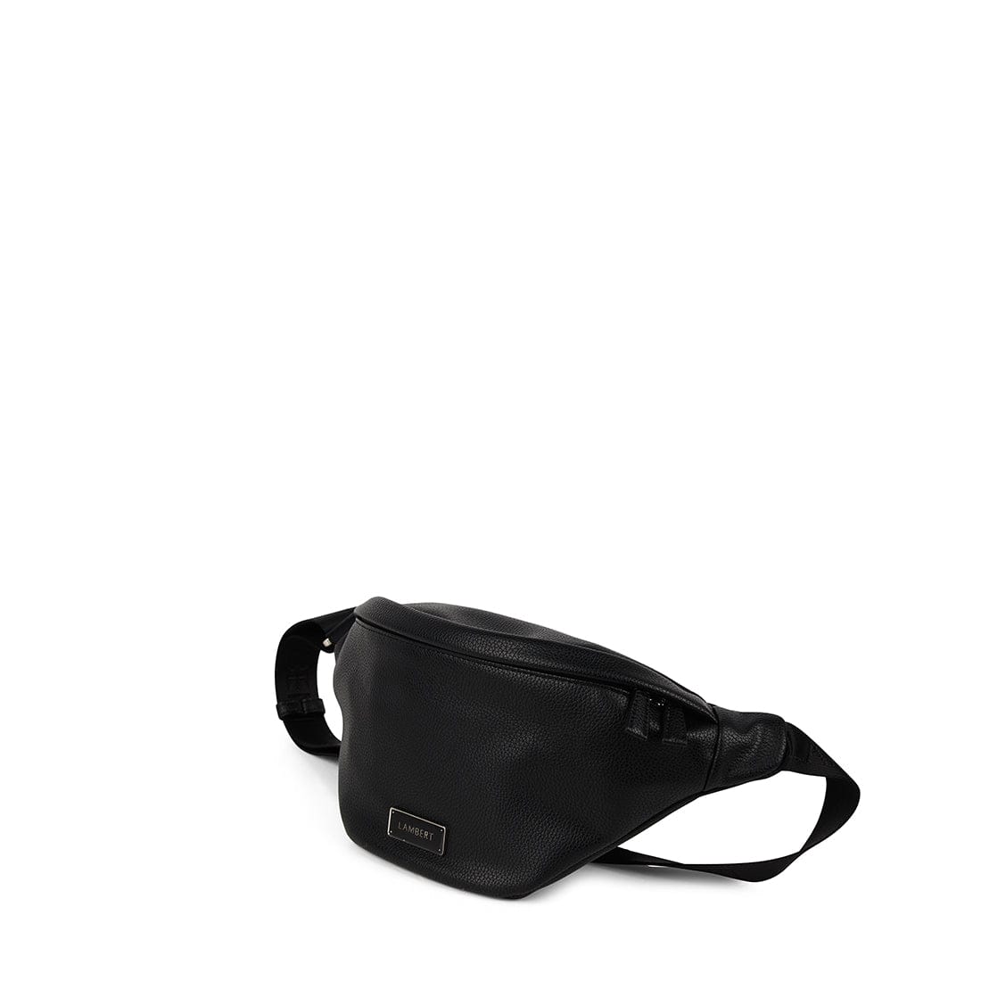The Dublin - Black Vegan Leather Belt Bag
