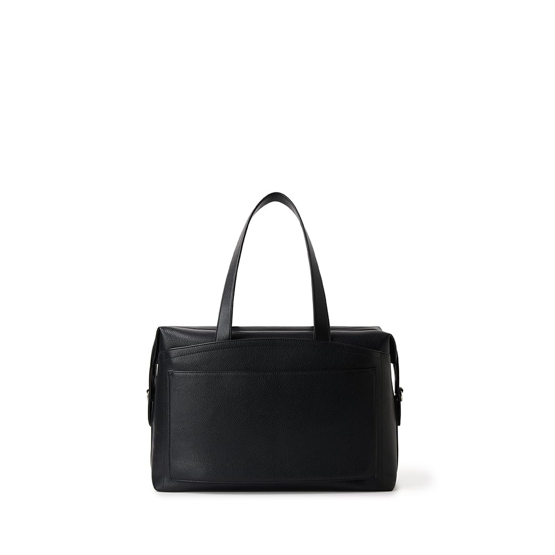 The Edmonton - 2 in 1 Black Vegan Leather Travel Bag