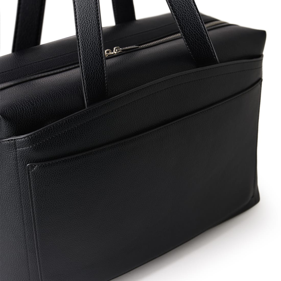 The Edmonton - 2 in 1 Black Vegan Leather Travel Bag