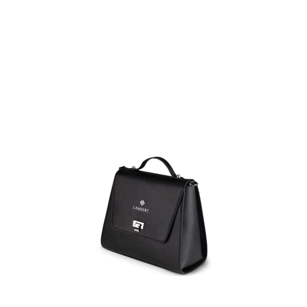 Le Elie - Sac à main 3-en-1 en cuir vegan noir