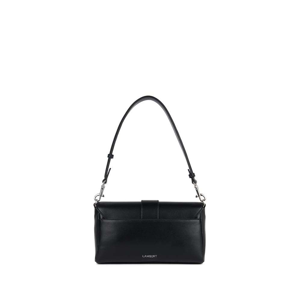 Le Elsie - Sac à main 2-en-1 en cuir vegan noir