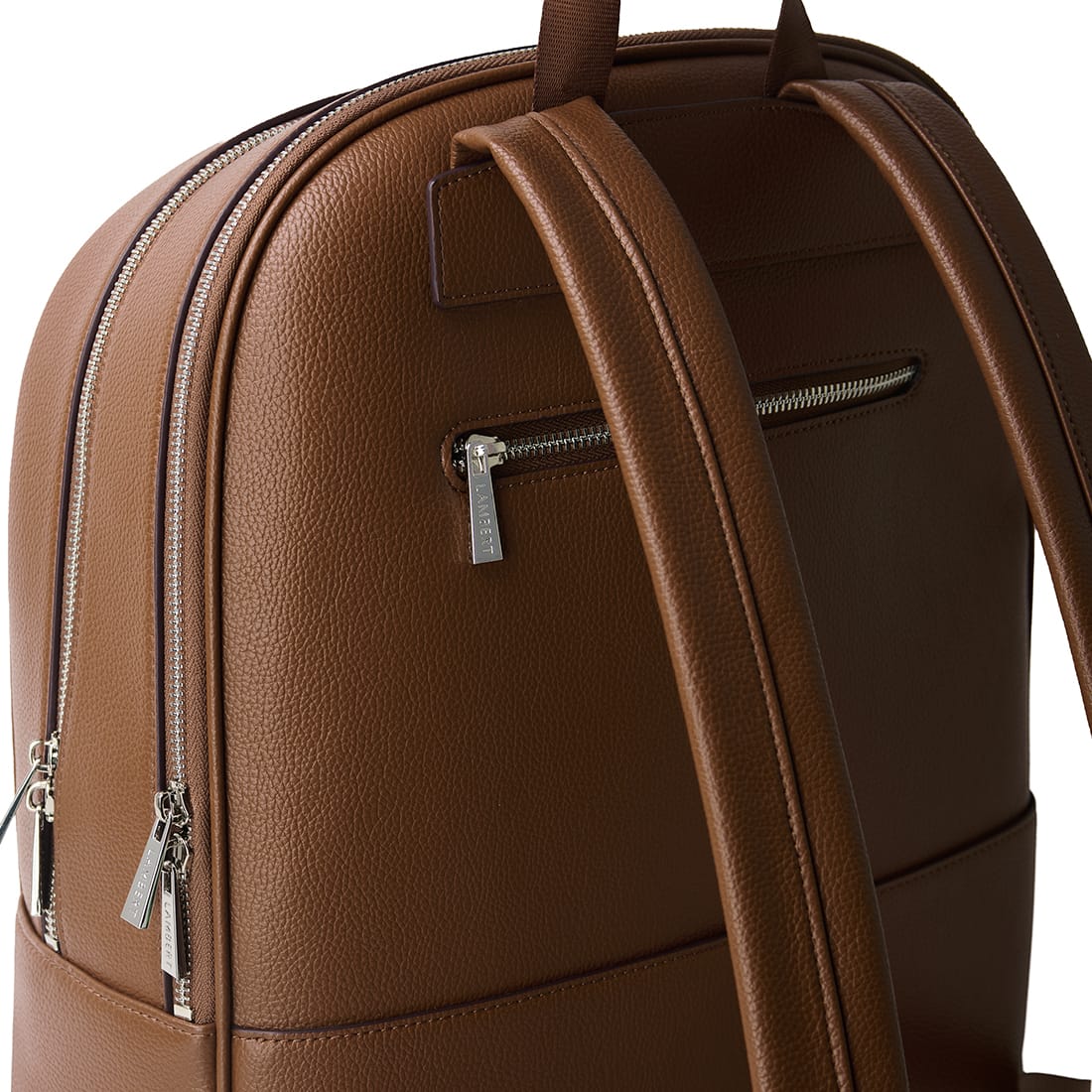 The Emerson -  Hazelnut Vegan Leather Backpack