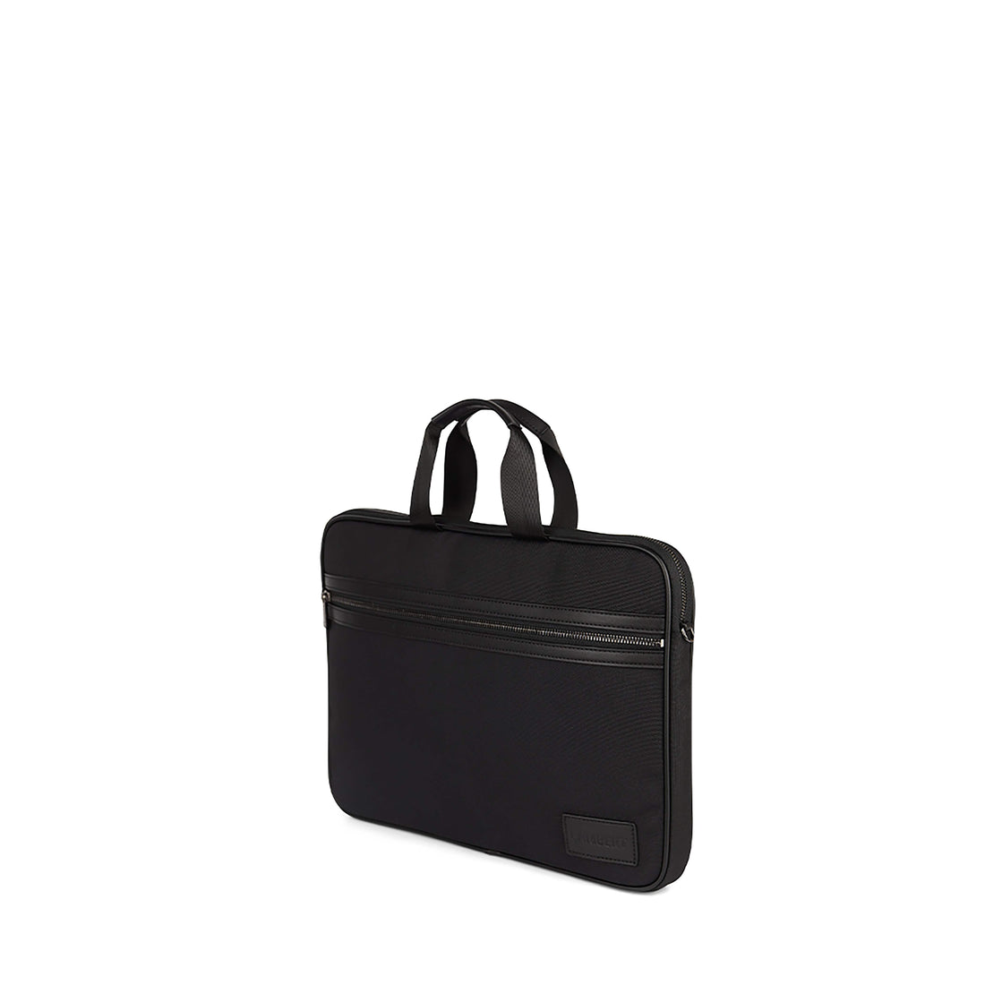 Le Evie - Sac pour ordinateur en canevas noir