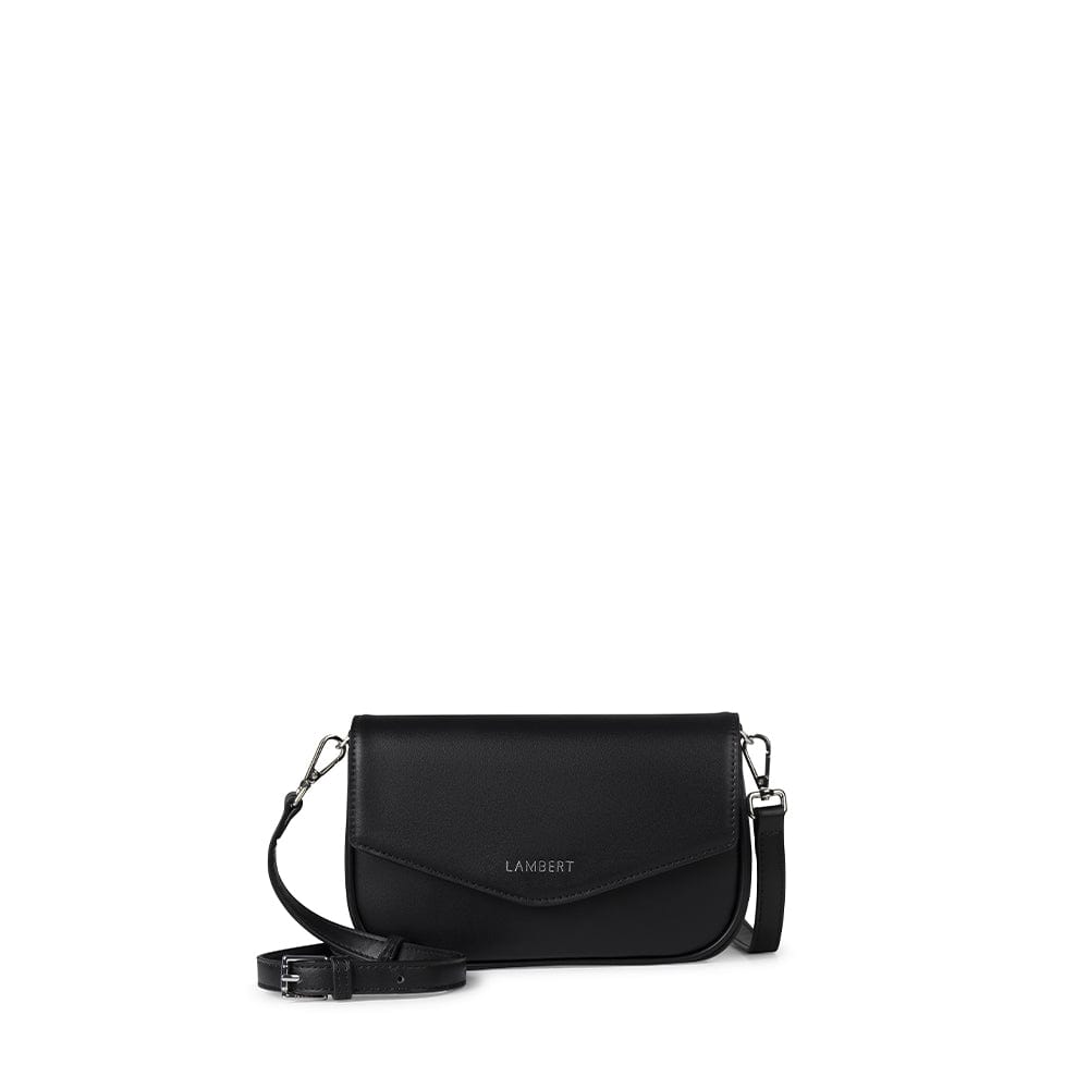 Le Gabby - Sac à main 2-en-1 en cuir vegan noir