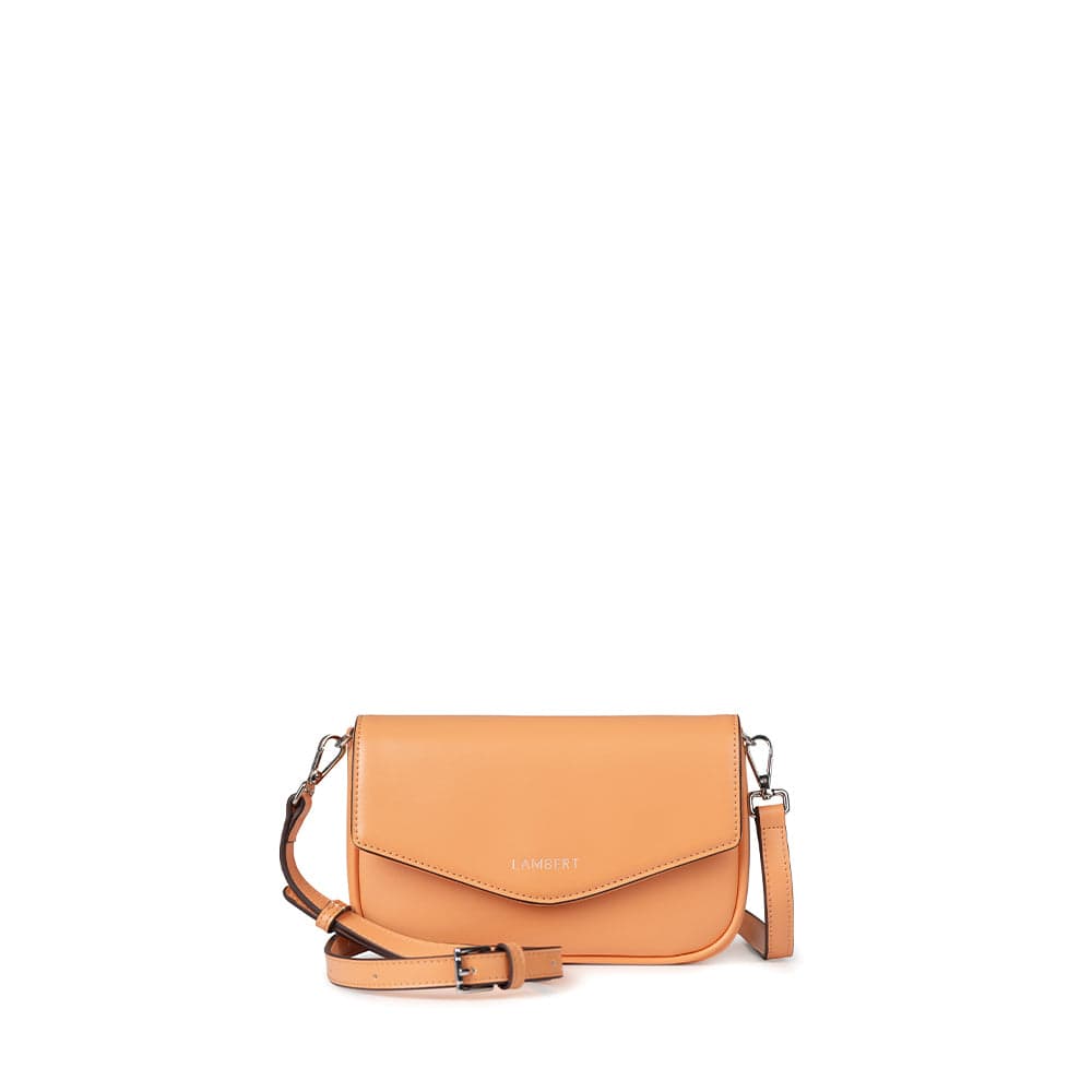 Le Gabby - Sac à main 2-en-1 en cuir vegan peach