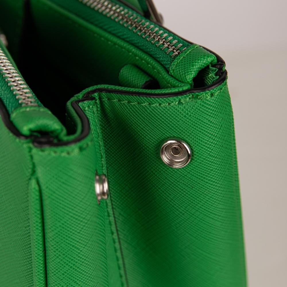 Le Gigi - Sac à main 2-en-1 en cuir vegan grass