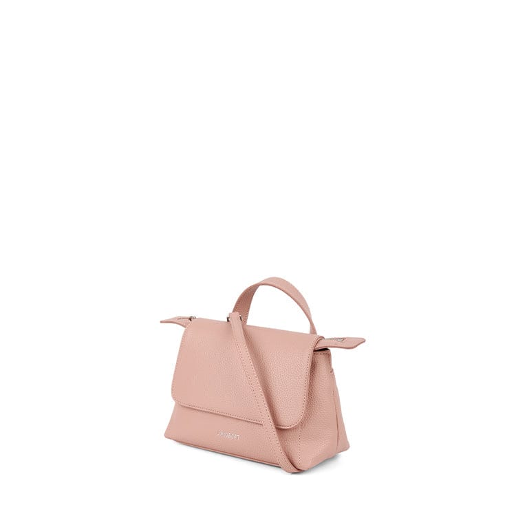 Le Ginny – Sac à bandoulière 2-en-1 en cuir vegan chiffon