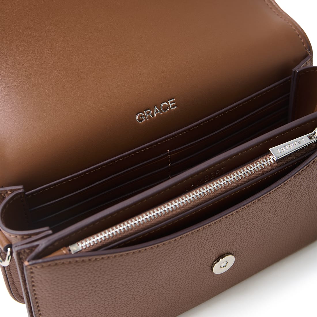 The Grace - 3 in 1 Hazelnut Vegan Leather Handbag
