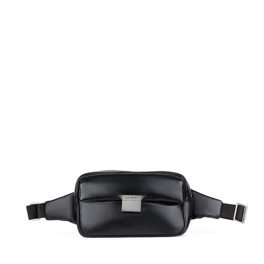 Le Hazel - Sac banane puffy en cuir vegan