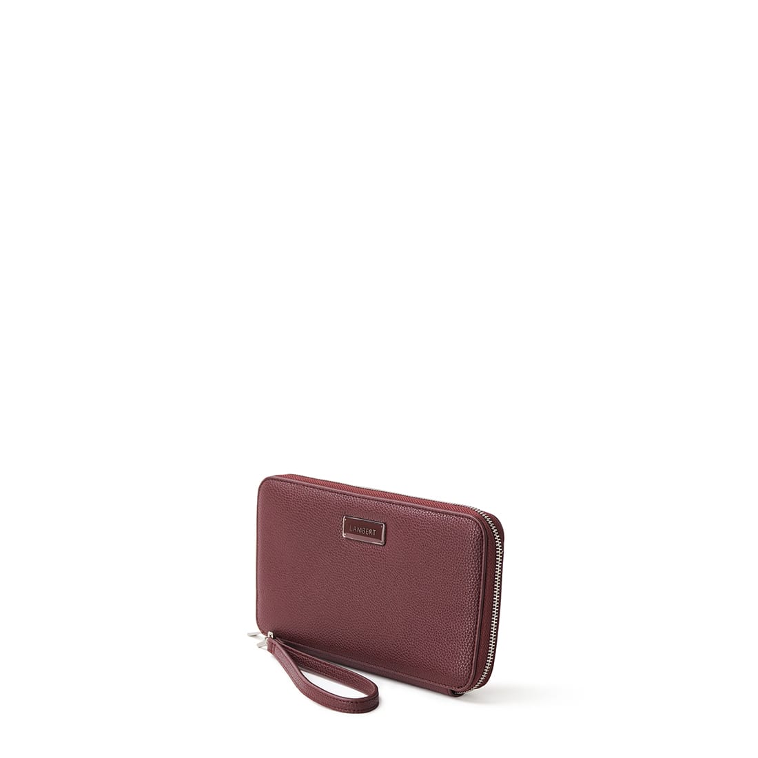 The Ines - Cassis Family Passport Holder Vegan Leather