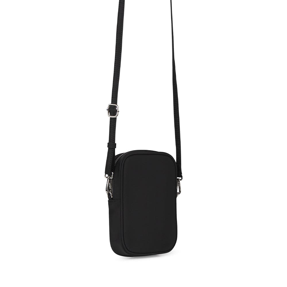 Le Iris - Sac à bandoulière en nylon recyclé noir