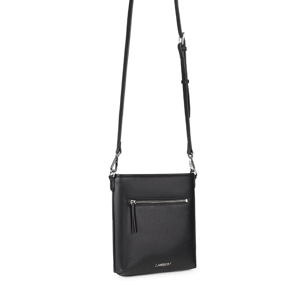 Le Jacklyn - Sac à bandoulière en cuir vegan noir