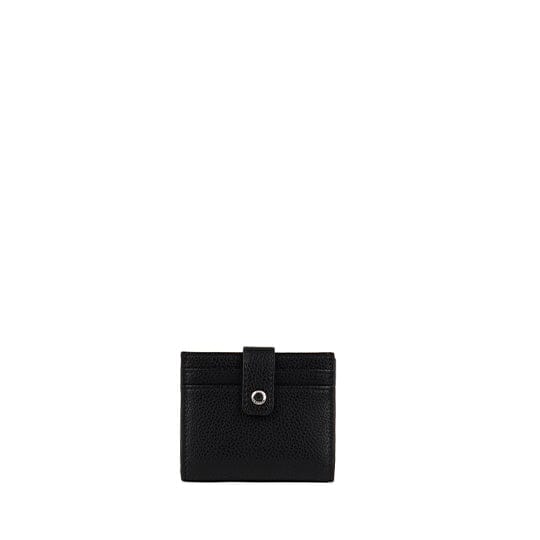 The Jennie – Black Foldable Card Holder in Vegan Leather