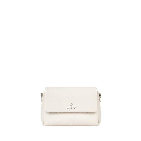 The Judy – Porcelain Vegan Leather Crossbody Handbag
