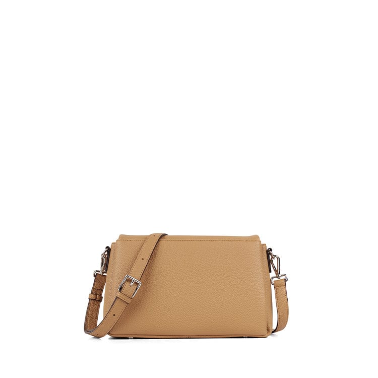 Le Judy - Sac à main bandoulière en cuir vegan souvenir