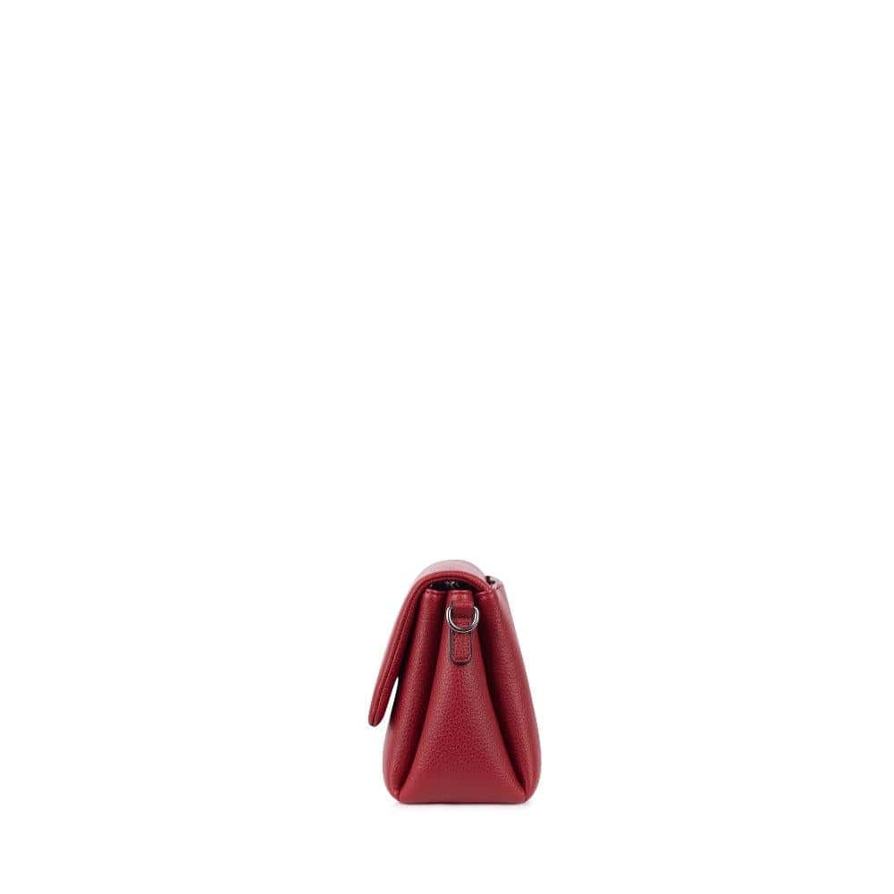 Le Judy - Sac à main bandoulière en cuir vegan rouge