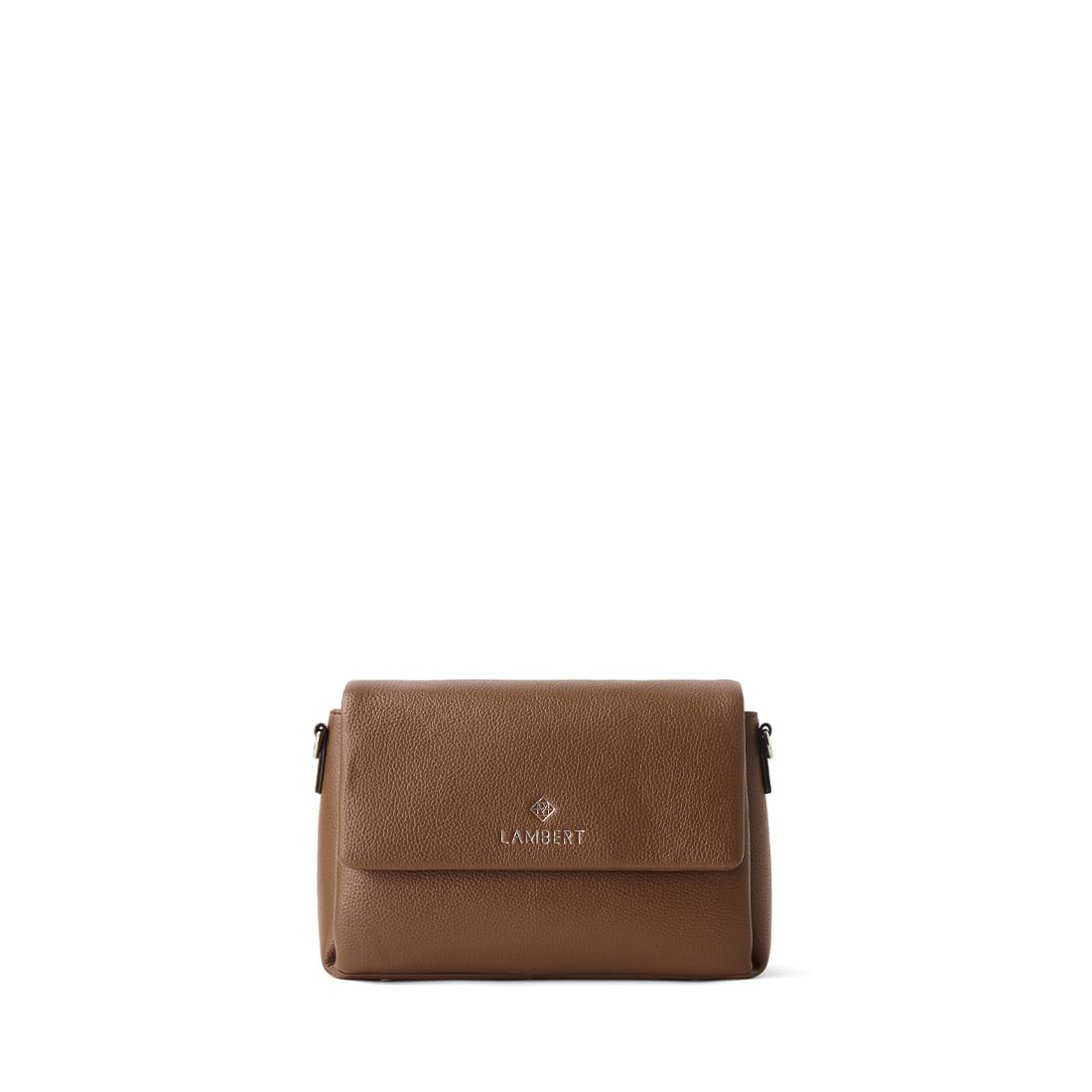 The Judy - Hazelnut Vegan Leather Crossbody Bag