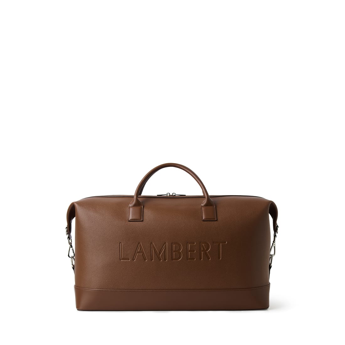 The June - Hazelnut Vegan Leather Travel Bag